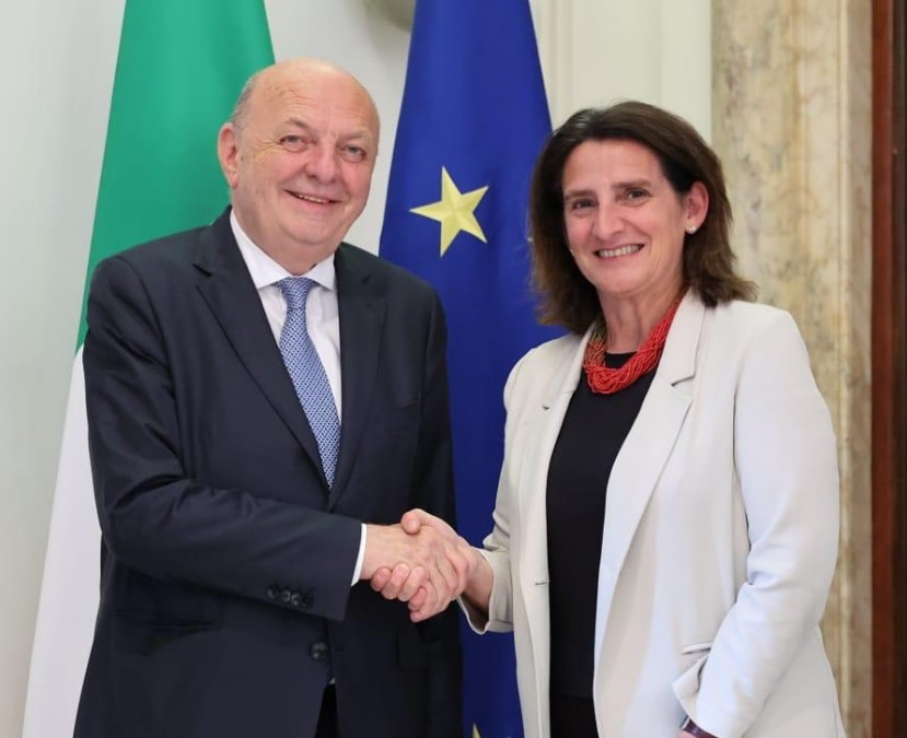 La commissaria Ue Ribera a Roma rilancia il Green deal, Pichetto Fratin s’acconcia